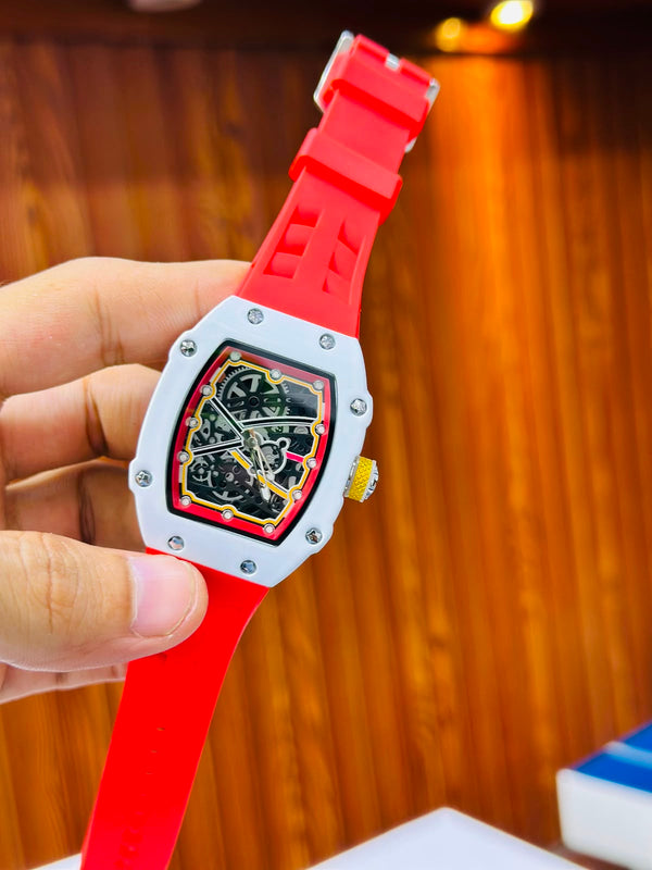 ✔️ RM Military Style Strap + Rubber Strap Available